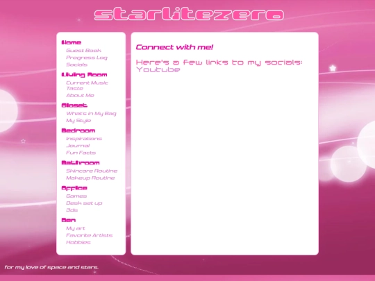 pages/home/socials screenshot
