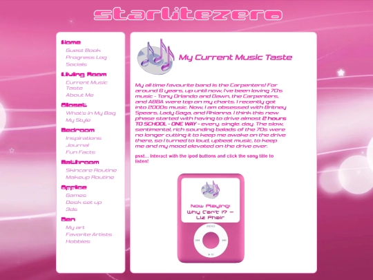 pages/living room/currentmusic screenshot