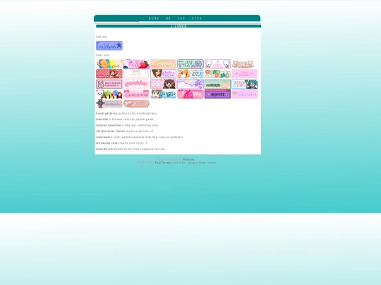 links screenshot