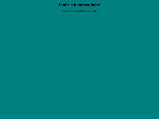 not_found screenshot