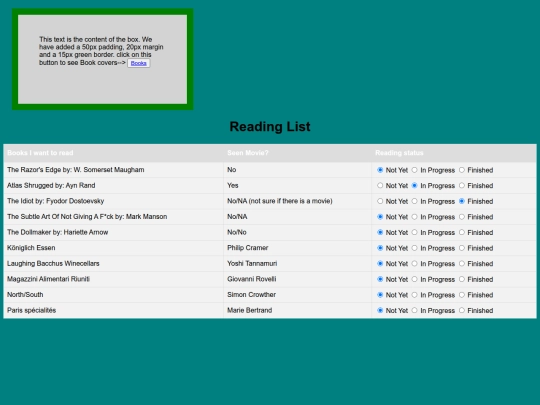 reading/reading screenshot