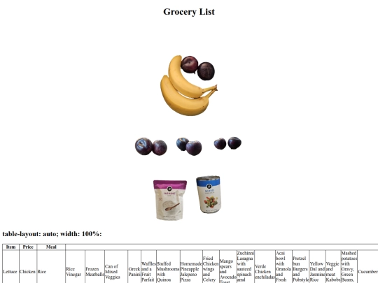 samples/grocerylist screenshot