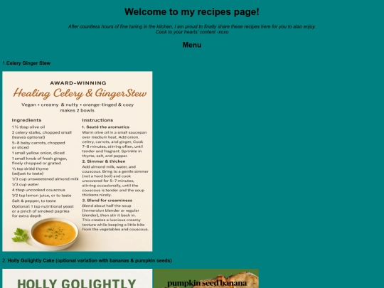 samples/myrecipes screenshot