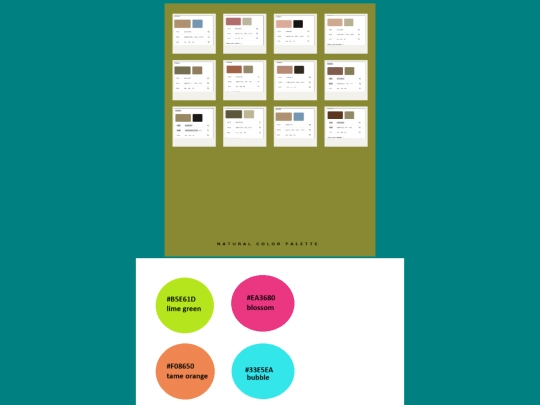 samples/naturalpalette screenshot