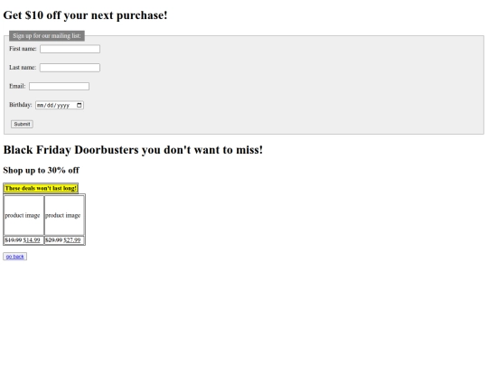 samples/templates/blackfridaysale screenshot