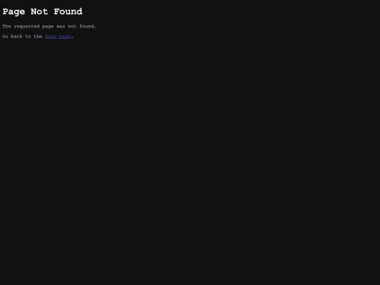not_found screenshot