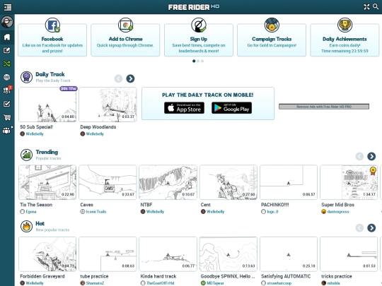rider screenshot