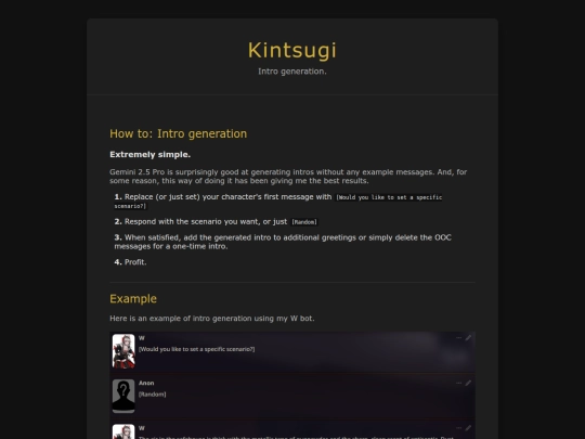 intros screenshot