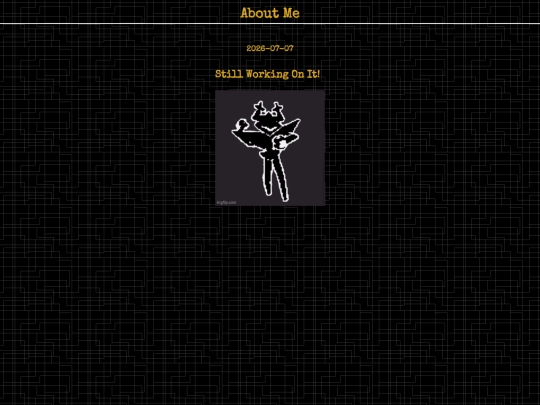aboutme screenshot