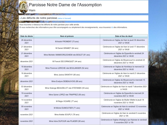 deces-2021 screenshot