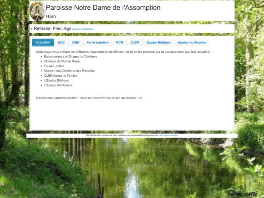 groupes screenshot