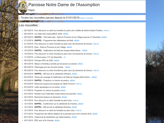toutesLesNouvelles-2019 screenshot