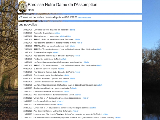toutesLesNouvelles-2020 screenshot