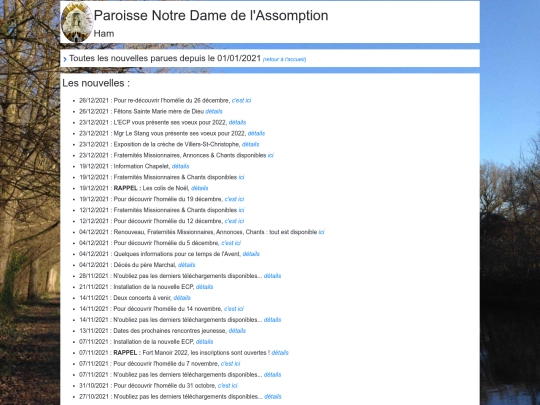 toutesLesNouvelles-2021 screenshot