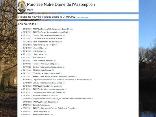 toutesLesNouvelles-2022 screenshot