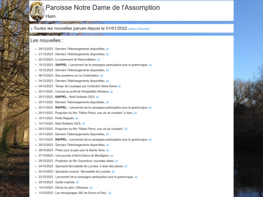 toutesLesNouvelles-2023 screenshot