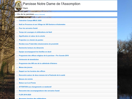 vieParoisse-2019 screenshot