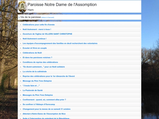 vieParoisse-2020 screenshot