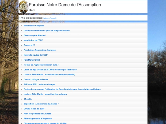 vieParoisse-2021 screenshot
