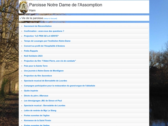vieParoisse-2023 screenshot