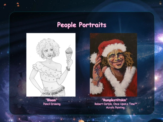 caricatures screenshot
