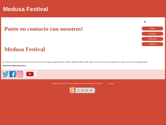 Contacto screenshot
