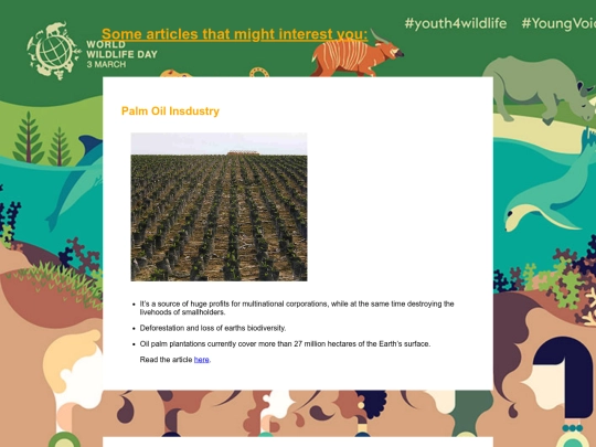 infos screenshot