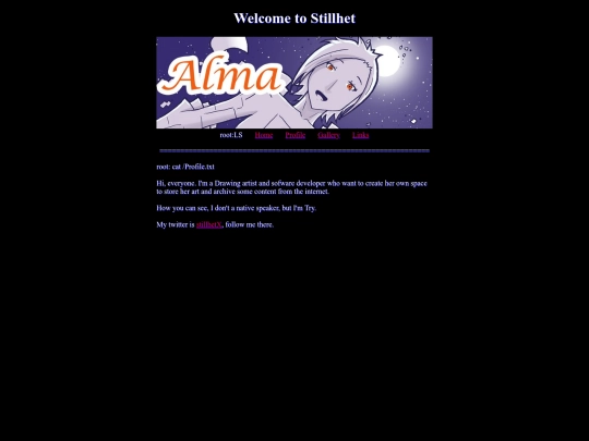 Profile screenshot