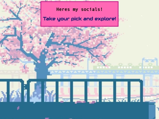 socials screenshot
