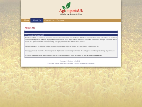 website/about screenshot