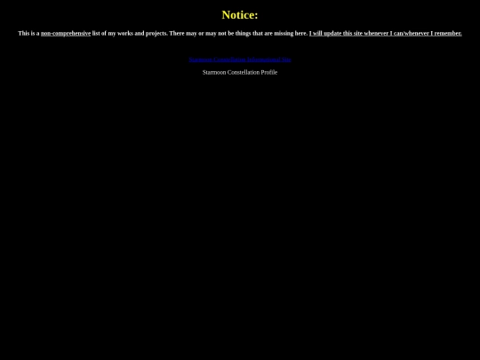 links screenshot