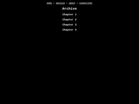 archive screenshot