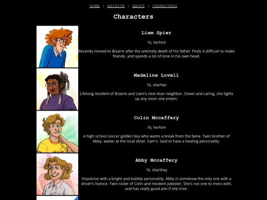 characters screenshot