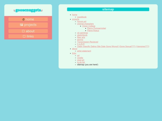 sitemap screenshot