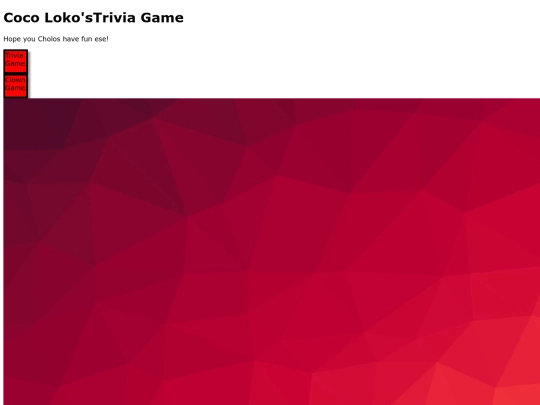 trivia screenshot