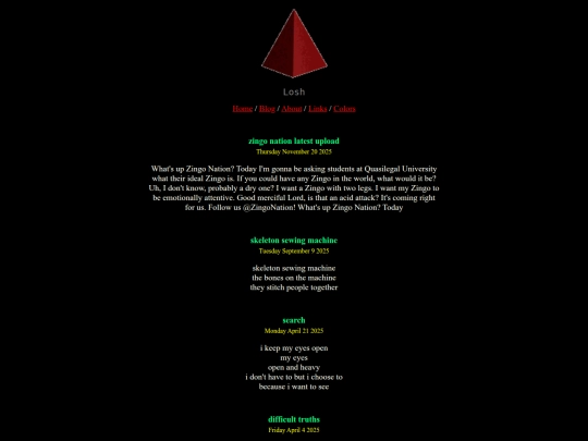 pages/blog screenshot