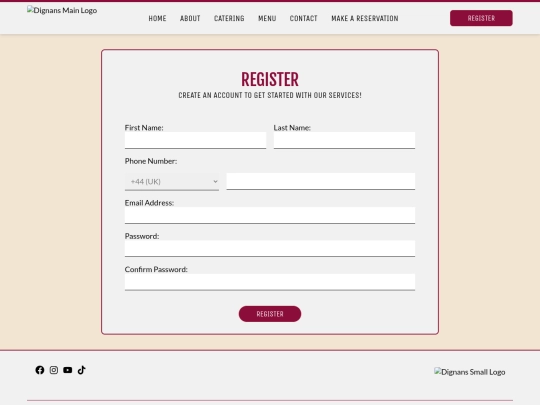 register screenshot