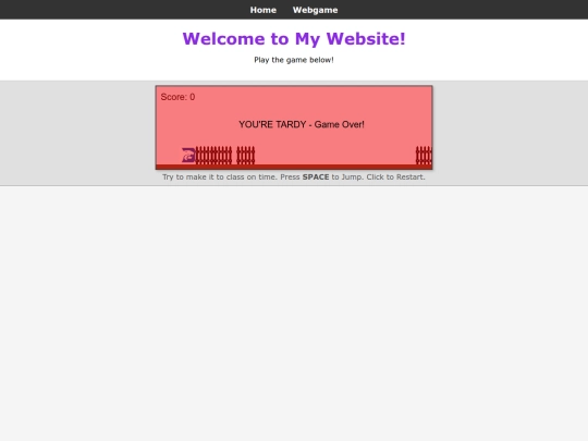 webgame screenshot
