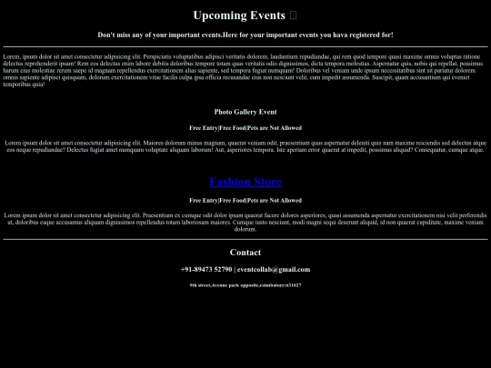 event/event screenshot