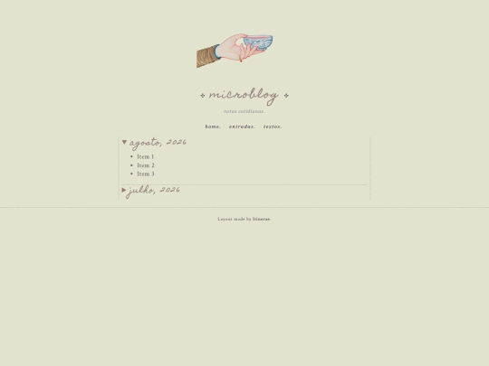 blogentries screenshot