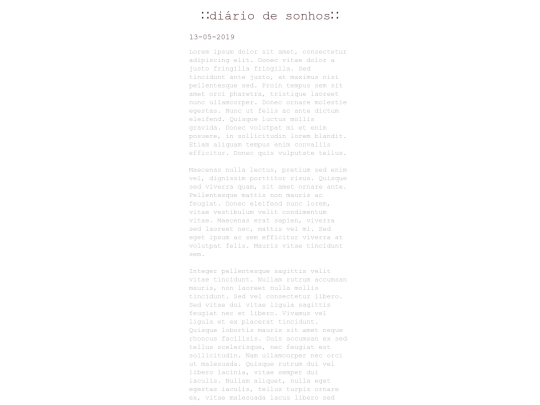 diário screenshot