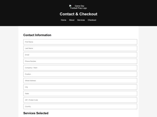 contact screenshot