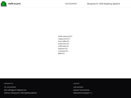 menu screenshot