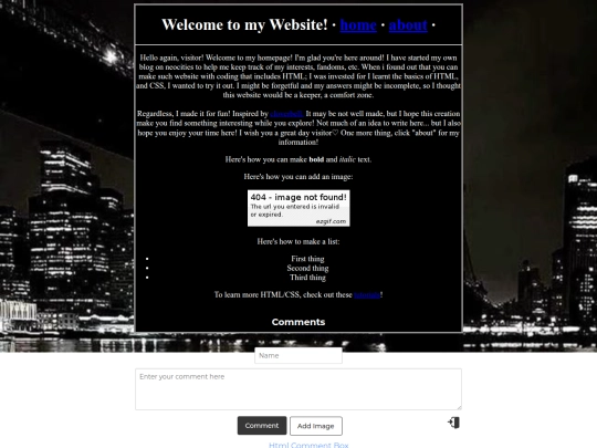 home screenshot