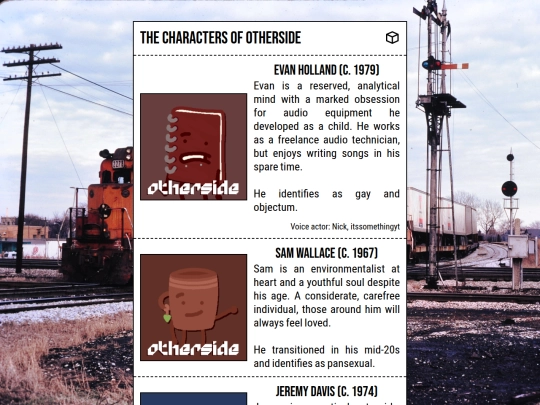 characters screenshot