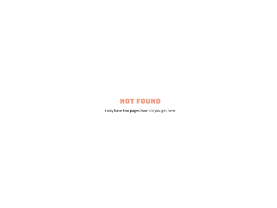 not_found screenshot