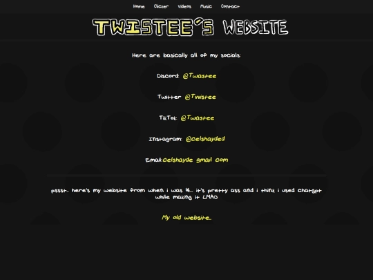 contact screenshot