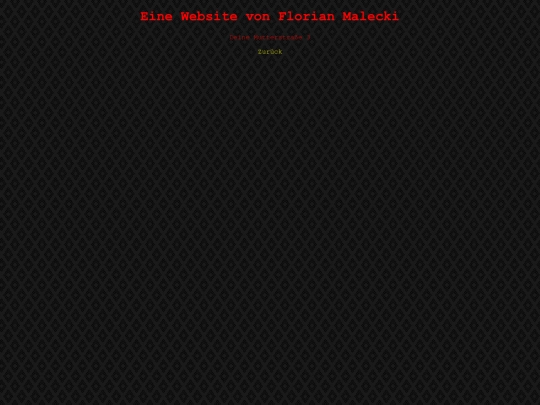 Impressum screenshot