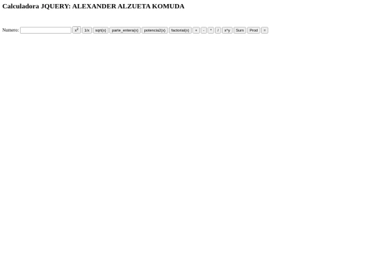 calculadora_jquery screenshot