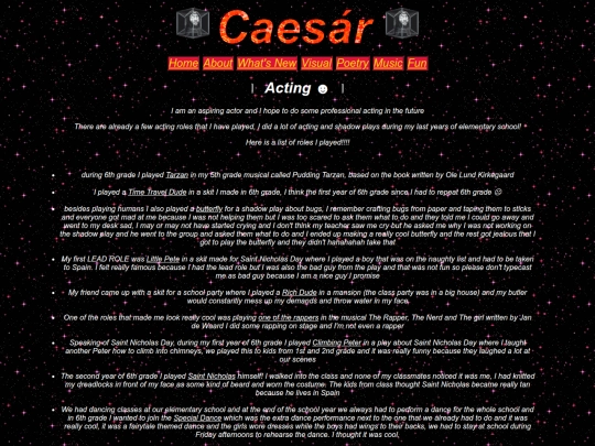acting screenshot